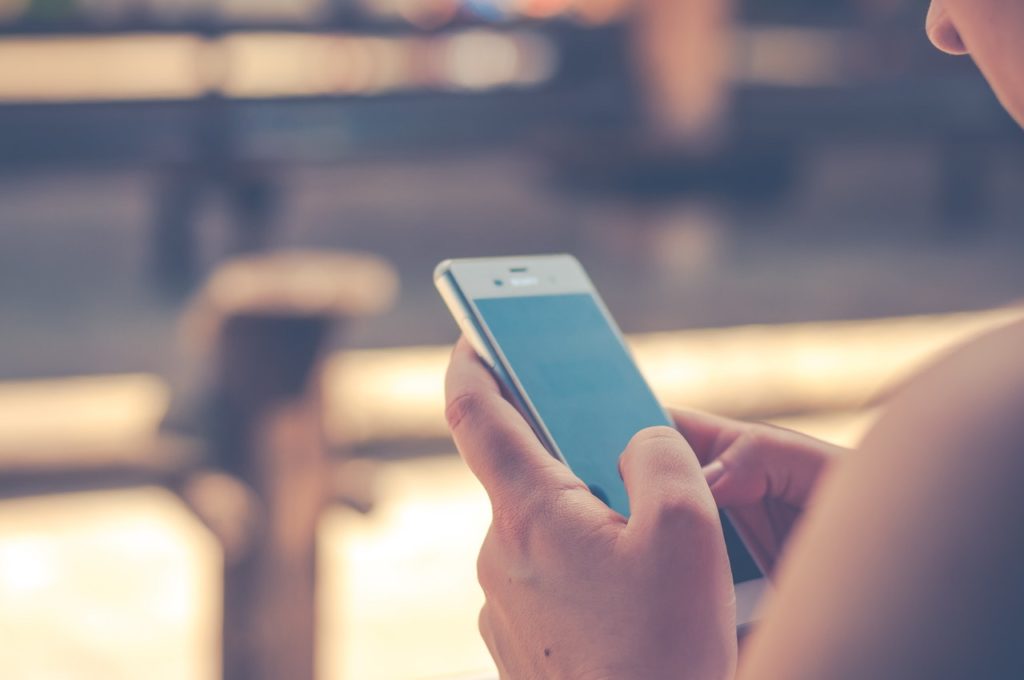 Woman on Smartphone