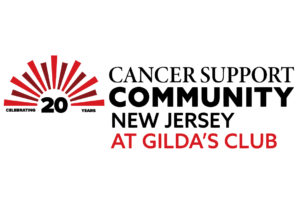 CSCNJ at Gilda's Club 20th anniversary logo